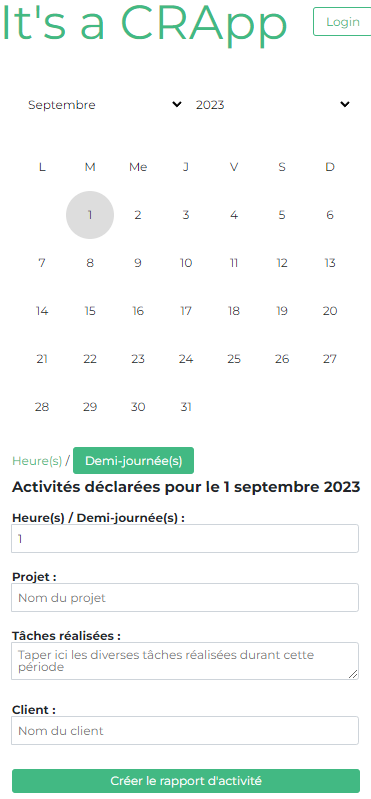 Lire la suite à propos de l’article Projet : CRApp